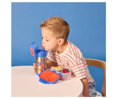 Gourde Isotherme avec Paille 350 ml Superman