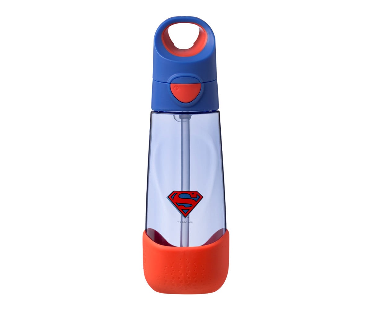 Borraccia Tritan Cannuccia Superman 600 ml