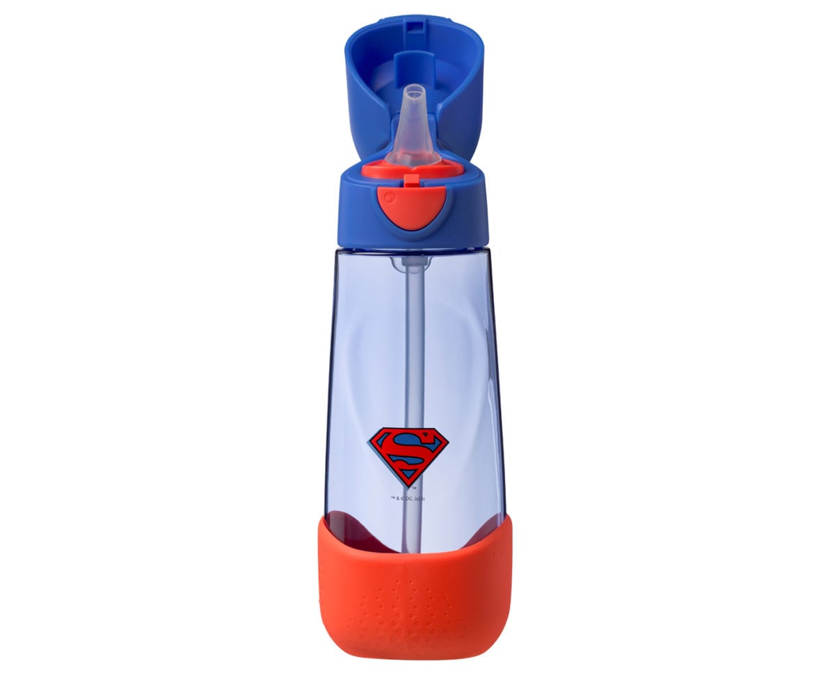 Borraccia Tritan Cannuccia Superman 600 ml