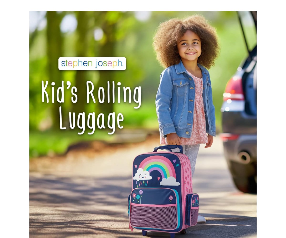 Valigia Trolley per Bambini Rainbow