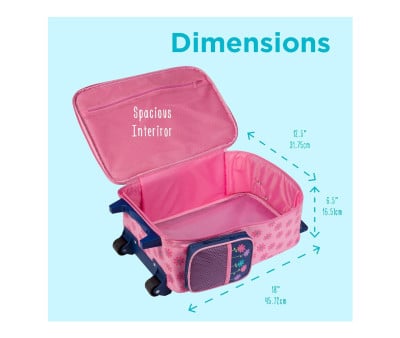 Valigia Trolley per Bambini Rainbow