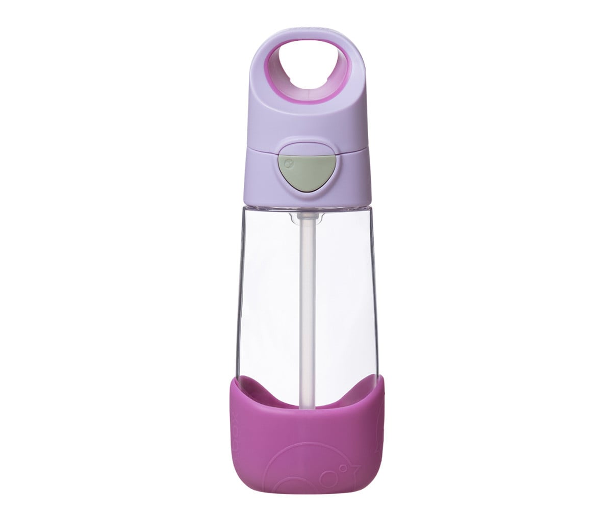 Tritan Bottle with Straw 450 ml Lilac Pop