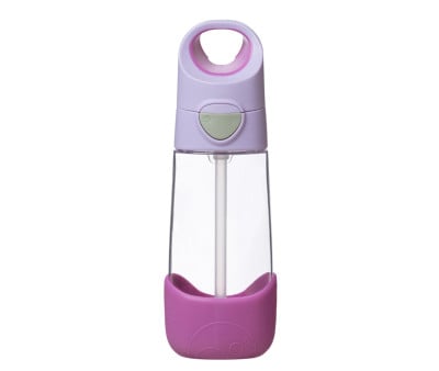 Tritan Bottle with Straw 450 ml Lilac Pop