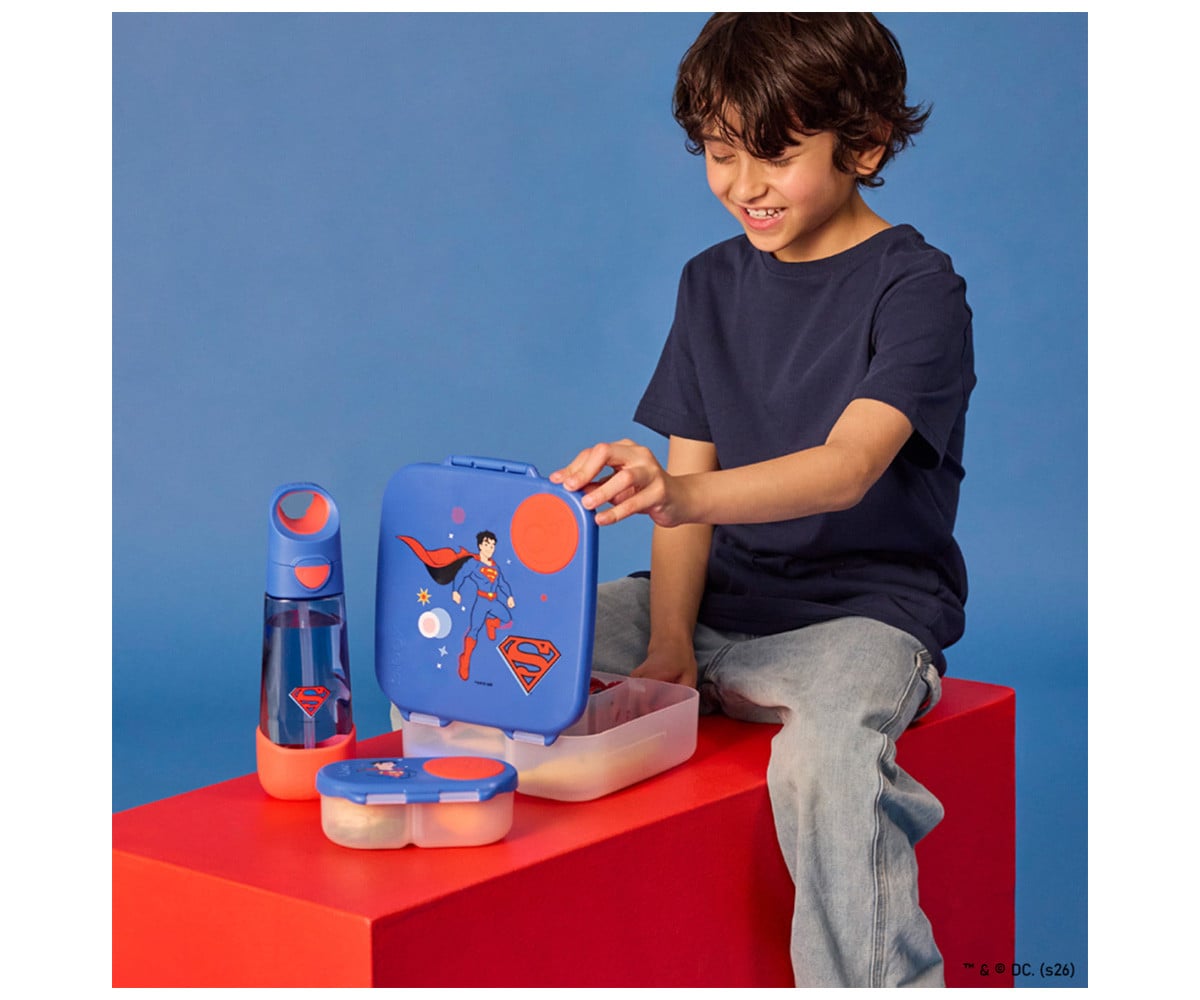 Boîte à Lunch avec Gel Réfrigérant Superman