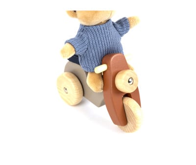 Peluche Alexis Bear in Vespa