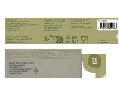 Caja de Almuerzo con Compartimentos Explorer