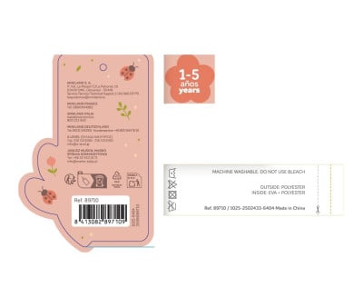 Zaino Prescolare Personalizzabile Butterfly