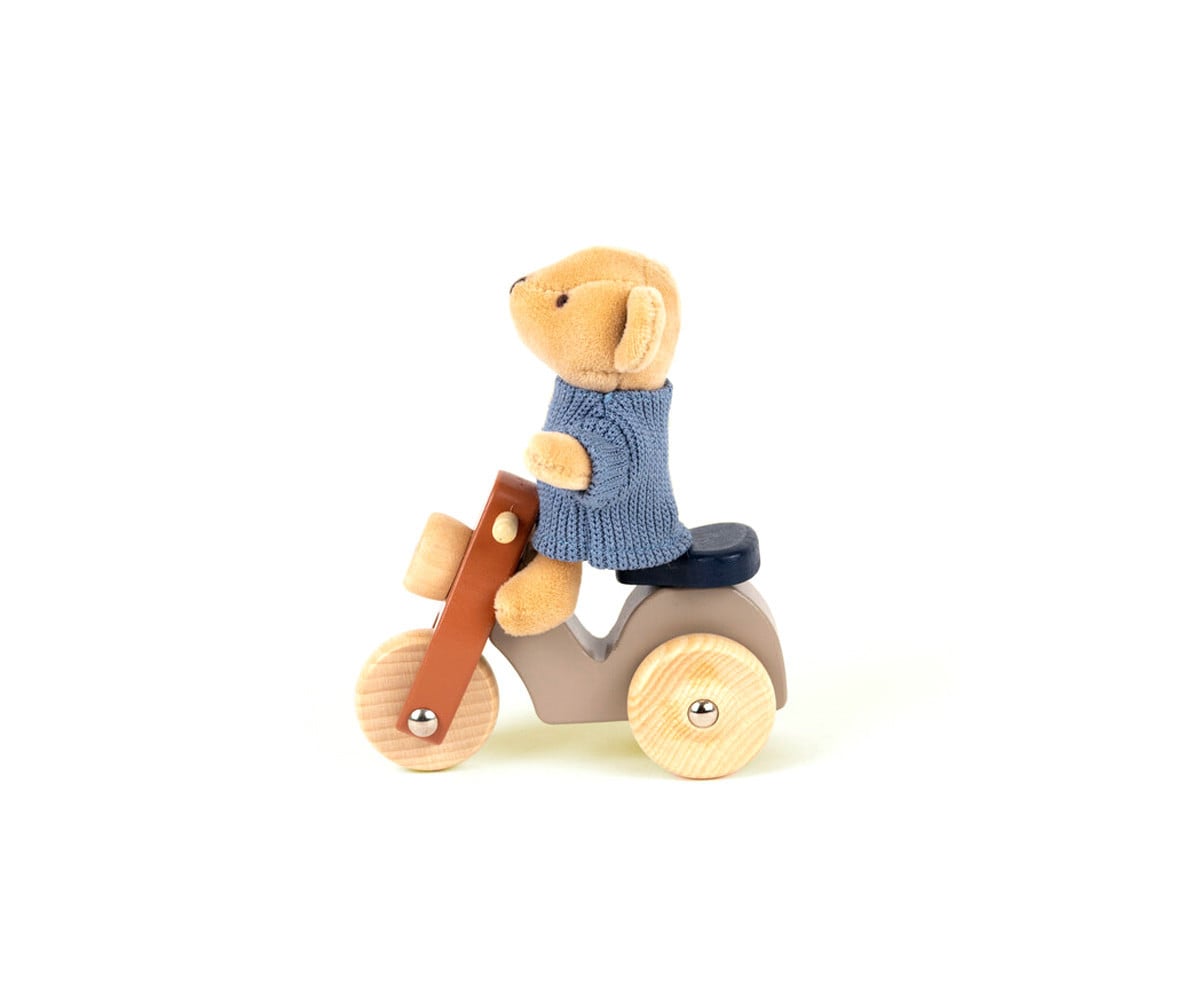 Peluche Alexis Bear in Vespa