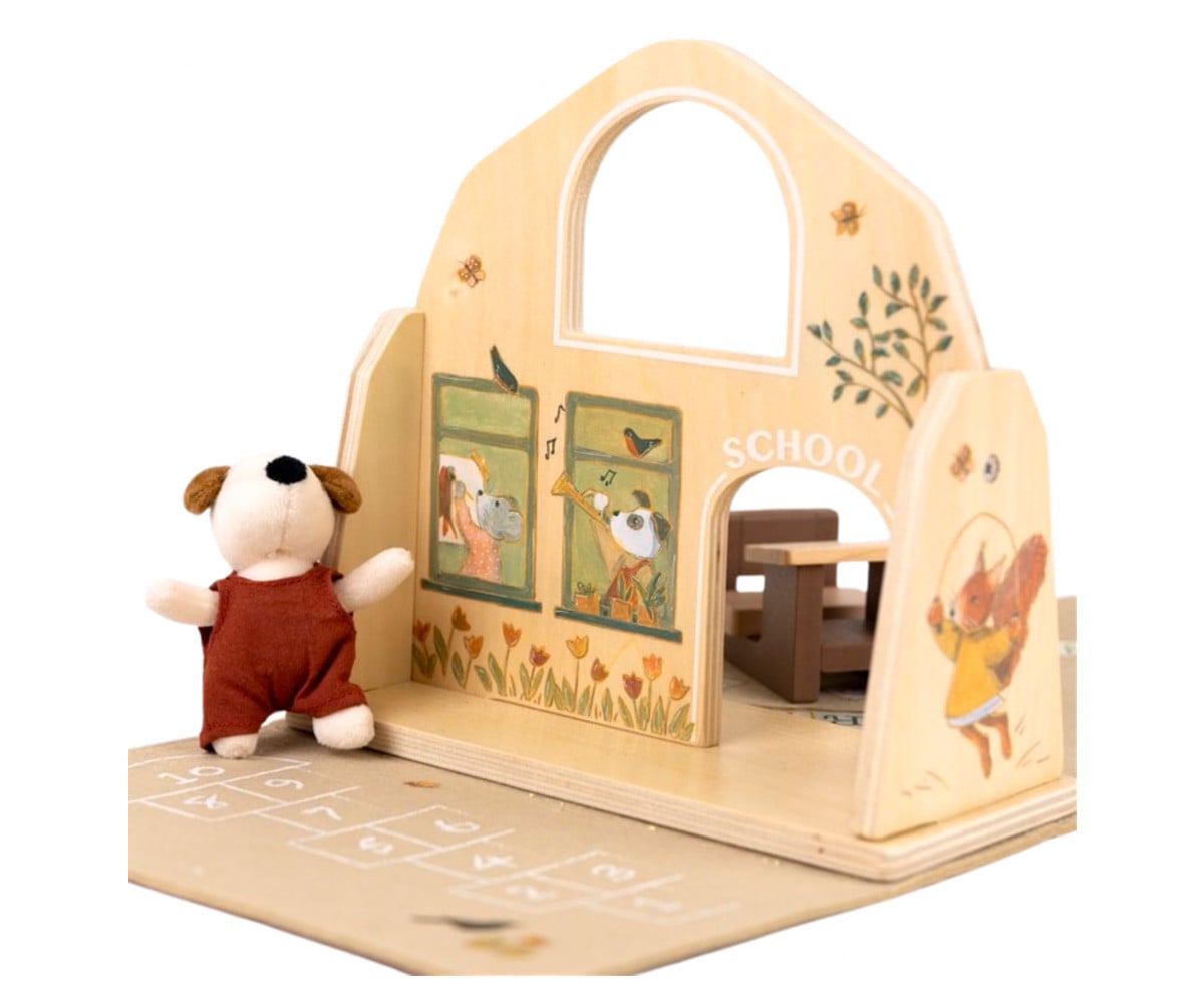 Mini Scuola in Legno Mini Friends