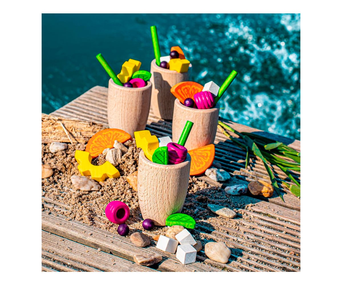 Set Cocktail Legno 40 pezzi