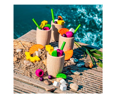 Set Cocktail Legno 40 pezzi