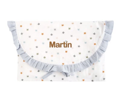 Busta Cambio Little Stars Blue Personalizzabile