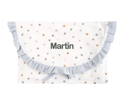 Busta Cambio Little Stars Blue Personalizzabile