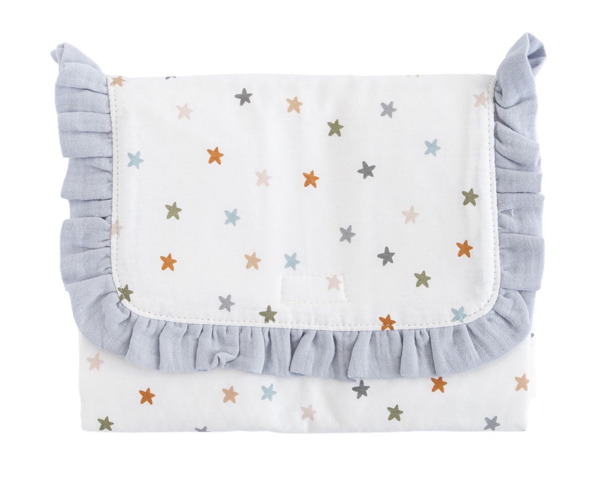 Fasciatoio Pieghevole Little Stars Blue