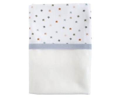 Manta Coralina Little Stars Blue Personalizable