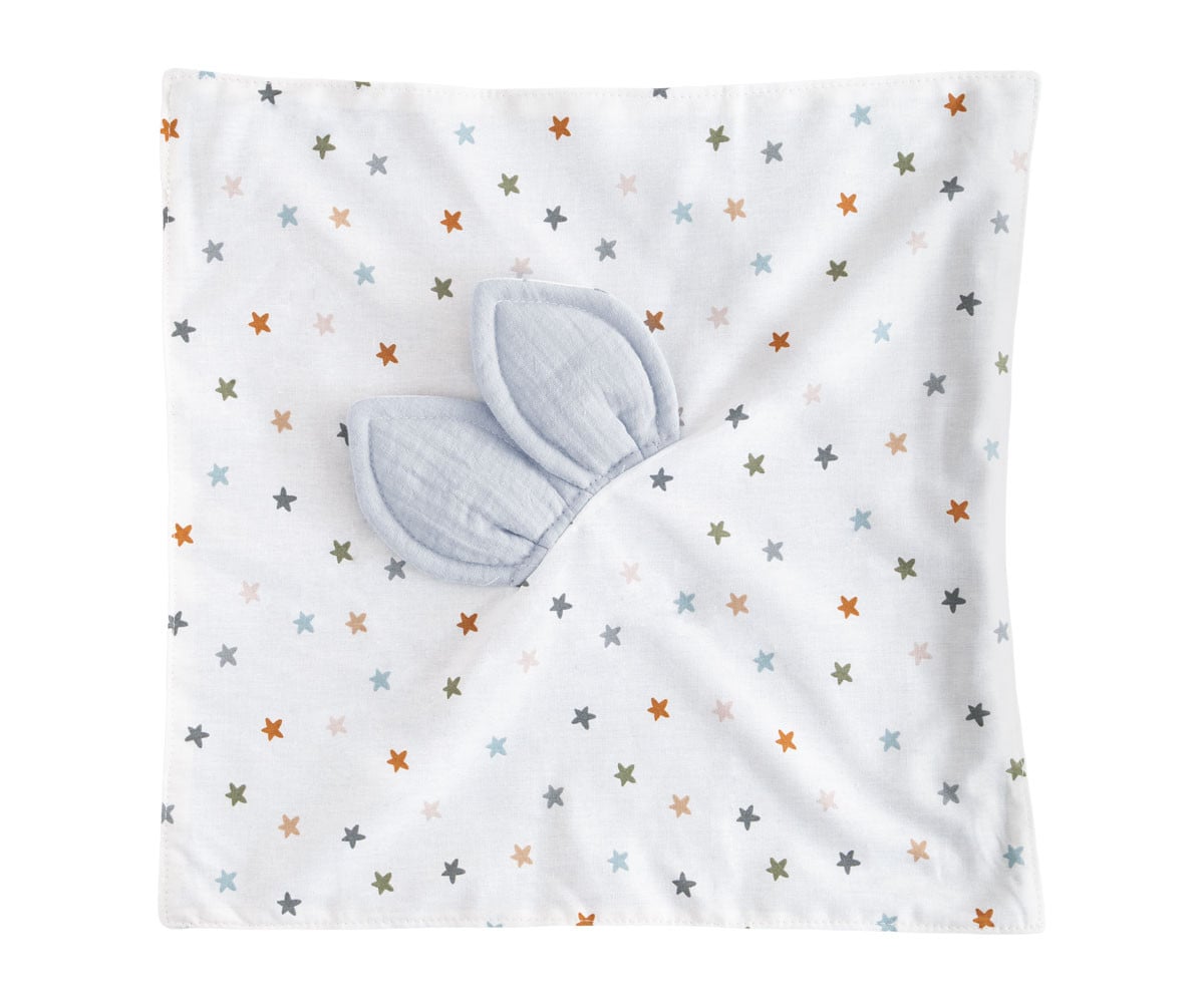 Doudou Little Stars Blue Personalizzabile