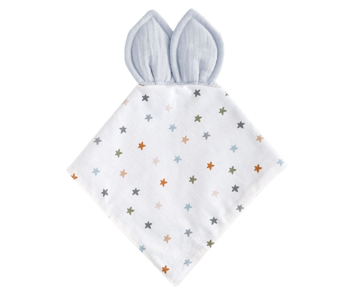 Doudou Little Stars Blue Personalizzabile