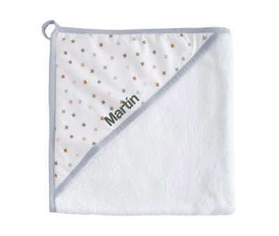 Capa de Baño Little Stars Blue Personalizable