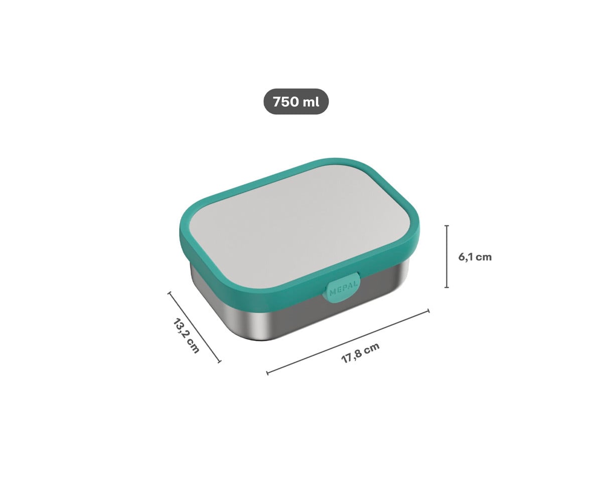 Midi Lunch Box Acciaio Campus Peppa Pig