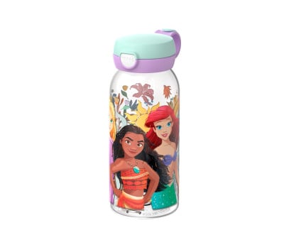 Botella Plástico con Tapón Abatible Campus 600ml Princess Power