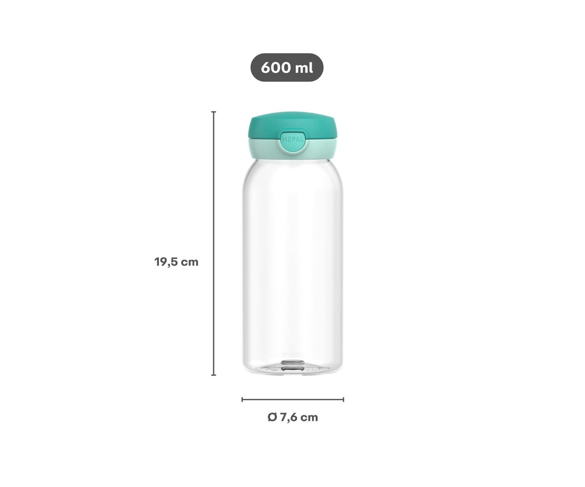 Borraccia Campus Tappo Abbattibile 600ml Princess Power