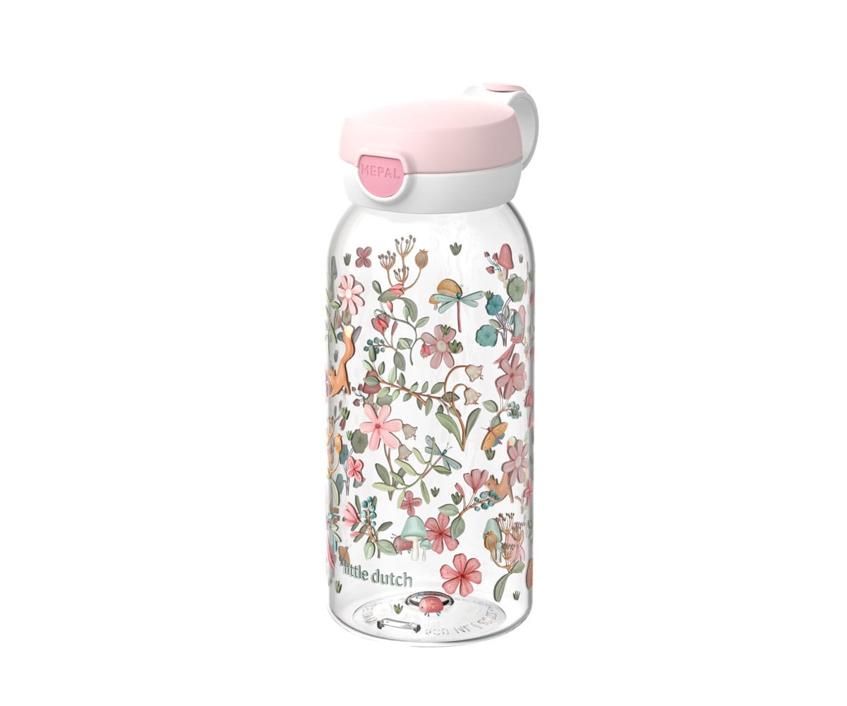 Botella Plástico con Tapón Abatible Campus 600ml Fairy Wonders