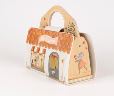 Mini Heladería de Madera Mini Friends
