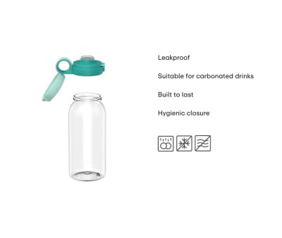 Borraccia Campus Tappo Abbattibile 600ml Dino