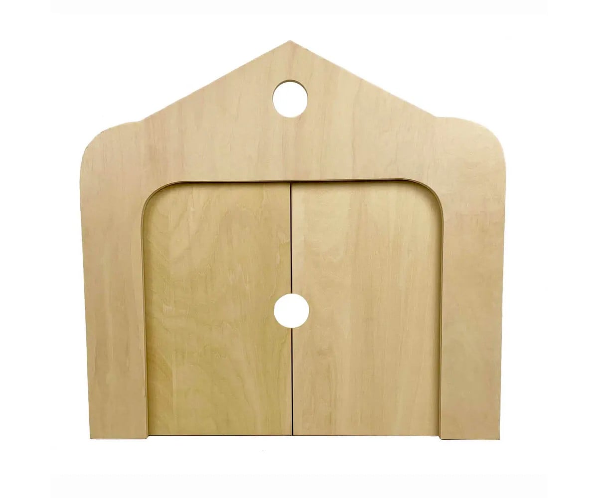 Teatrillo de Mesa de Madera
