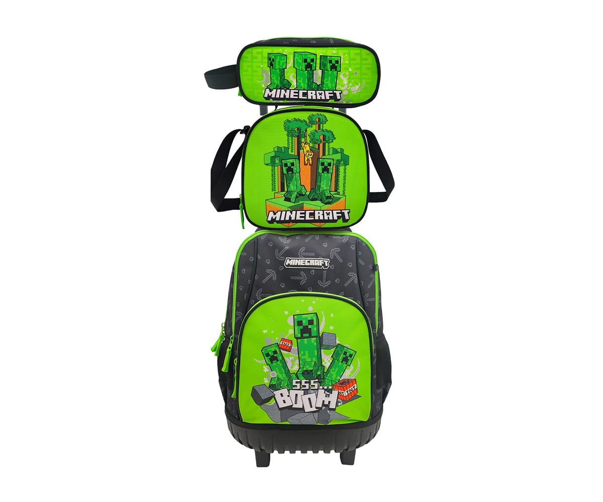 Set 3 pezzi Back to School Minecraft