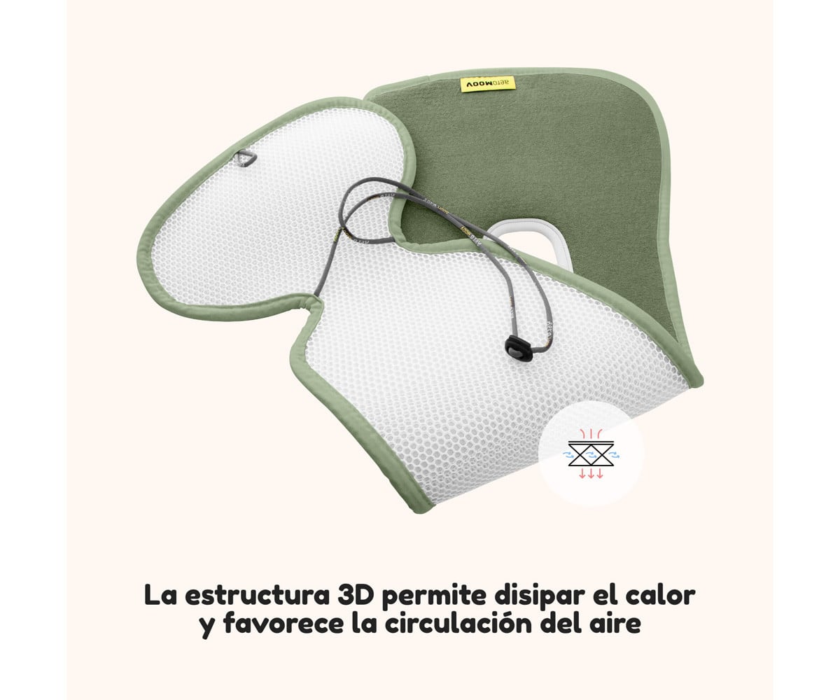 Colchoneta 3D Air Layer Grupo 1 Seashell Olive