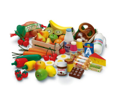 Gran Caja de Alimentos de Madera