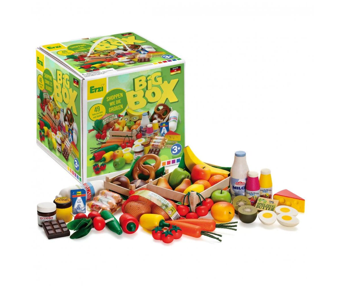 Gran Caja de Alimentos de Madera