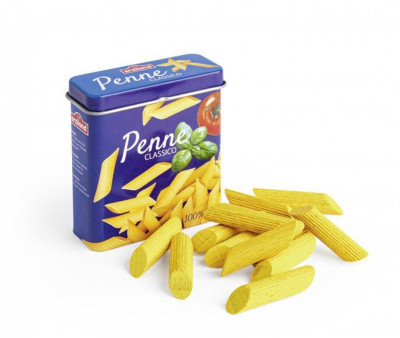 Maccheroni in Legno in Scatola