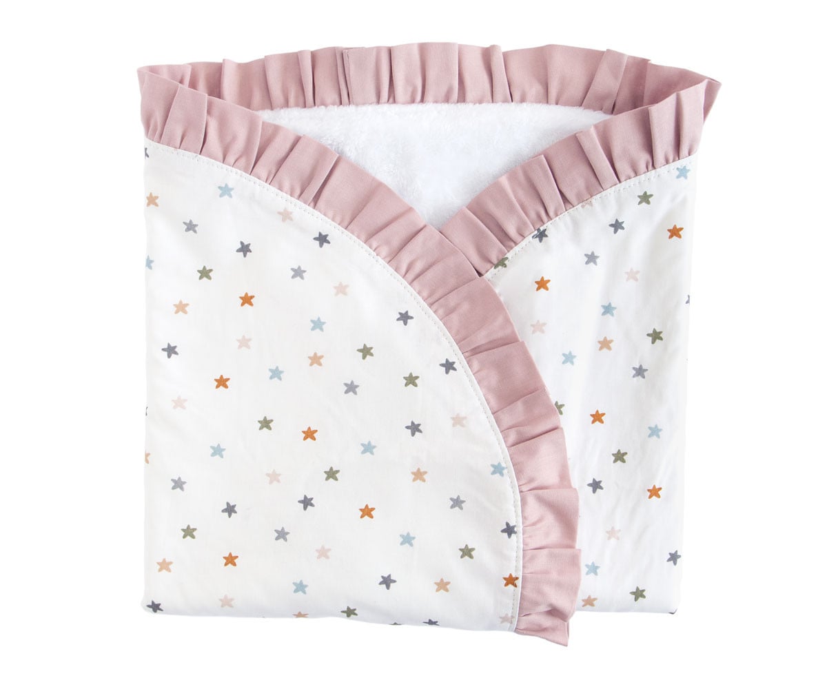 Manta Arrullo Little Stars Pink Personalizable