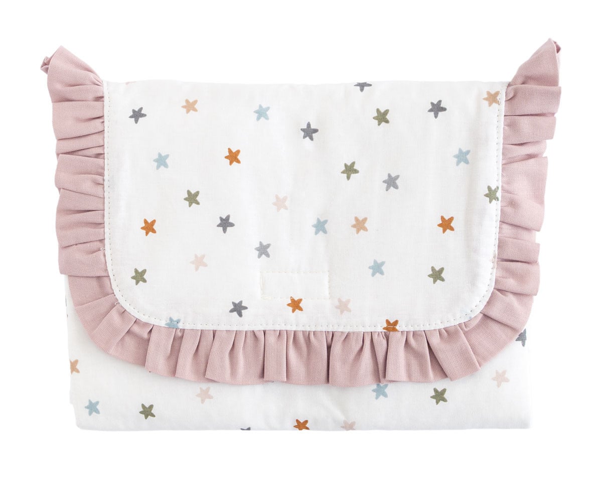 Cambiador Plegable Little Stars Pink