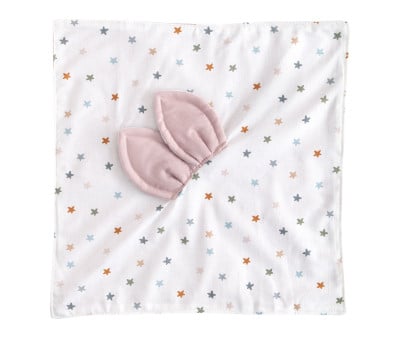Doudou Little Stars Pink Personalizable
