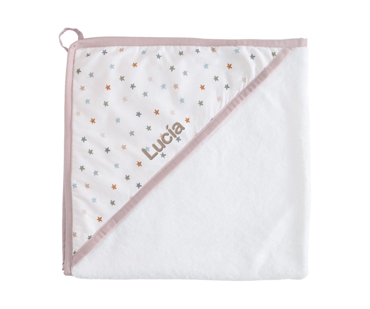 Capa de Baño Little Stars Pink Personalizable