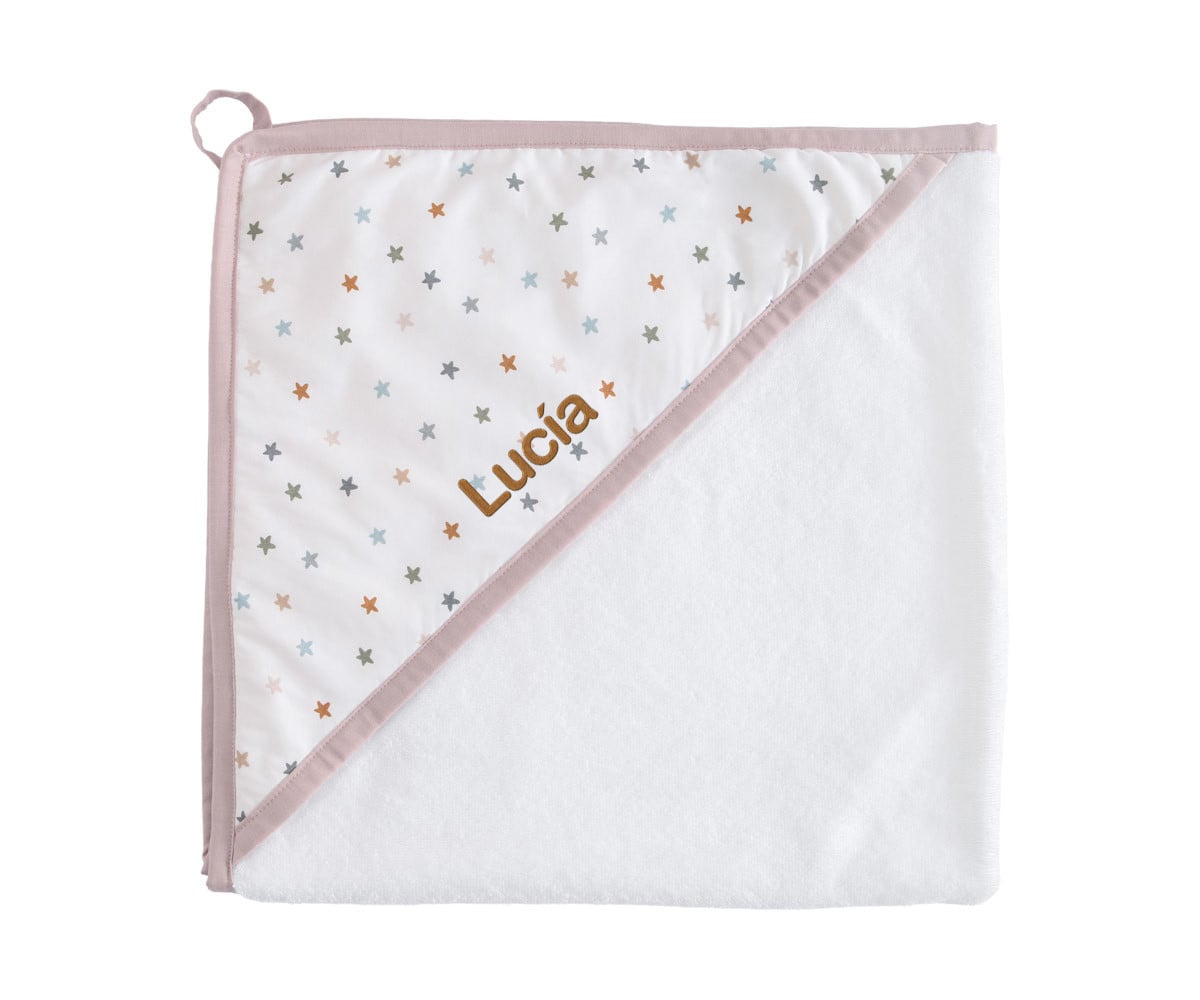 Capa de Baño Little Stars Pink Personalizable