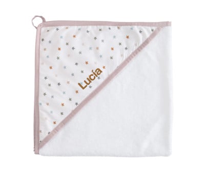 Capa de Baño Little Stars Pink Personalizable