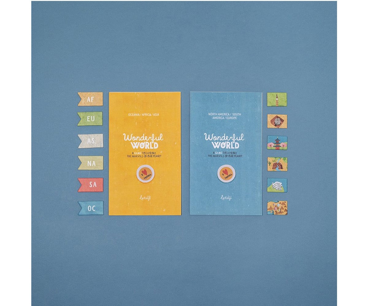 Gioco didattico Geografia e cultura Learn & Fun Wonderful World