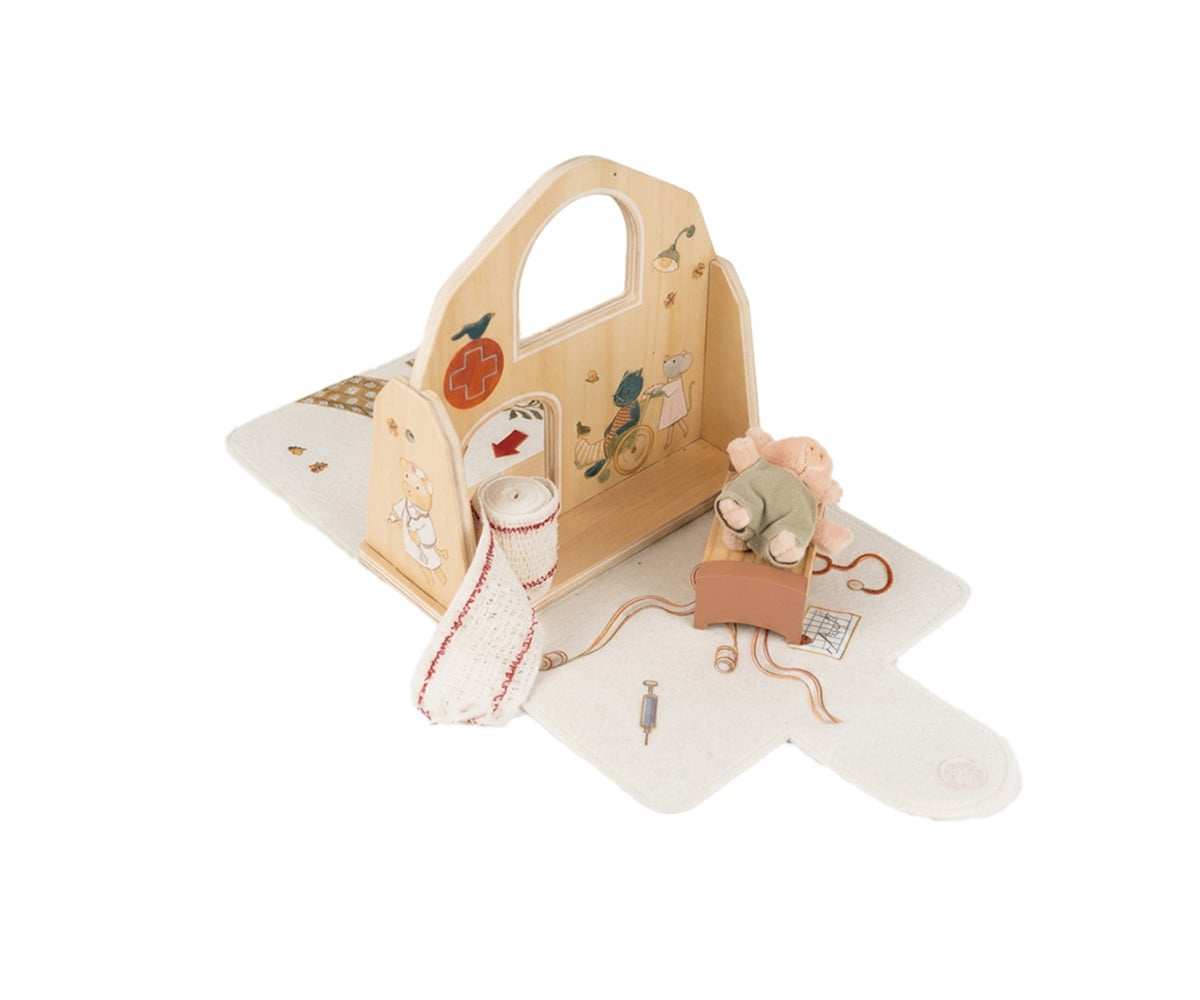 Mini Ospedale in Legno Mini Friends