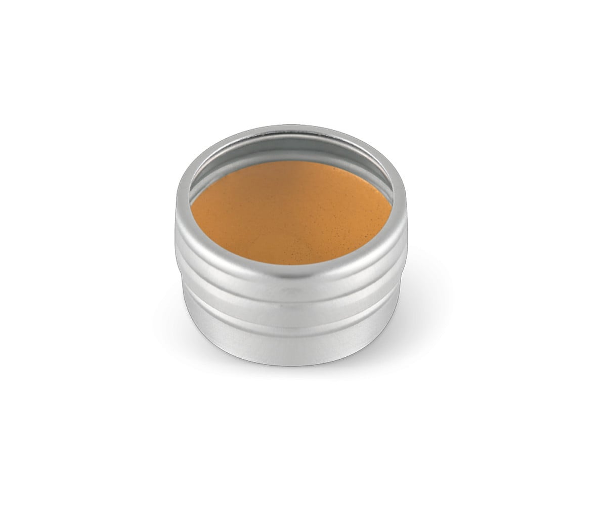 Fard de Maquillage Jaune Doré