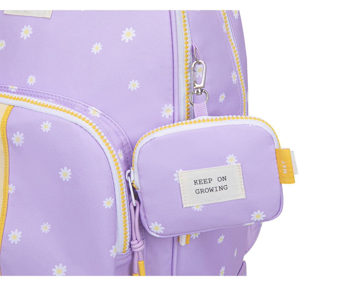 Mochila escolar Mayfair Daisy Lilac Trolley