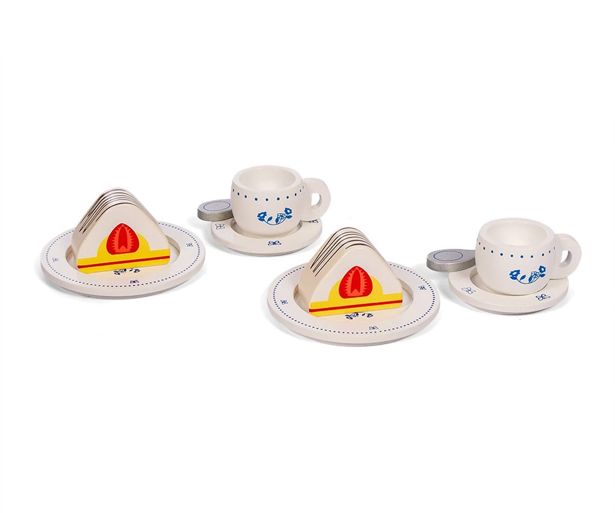 Set de Té de Madera Royal