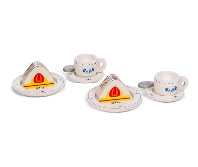 Set da Tè Royal in Legno 
