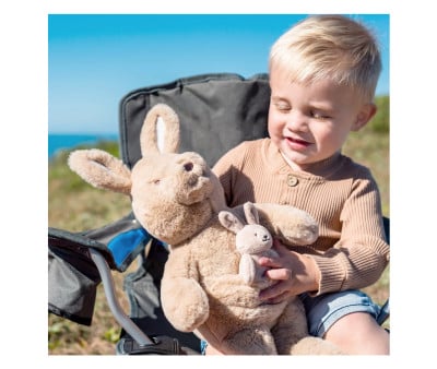 Peluche Kip Kangaroo & Baby Joe 43 cm