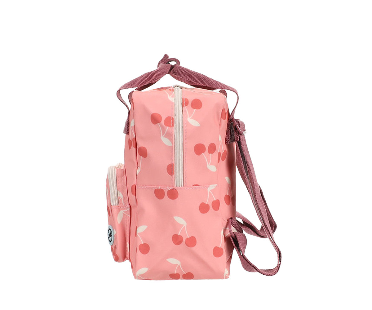 Zaino Piccolo Studio Ditte Race Cherries Pink Personalizzabile