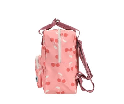 Zaino Piccolo Studio Ditte Race Cherries Pink Personalizzabile