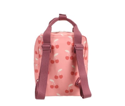 Zaino Piccolo Studio Ditte Race Cherries Pink Personalizzabile